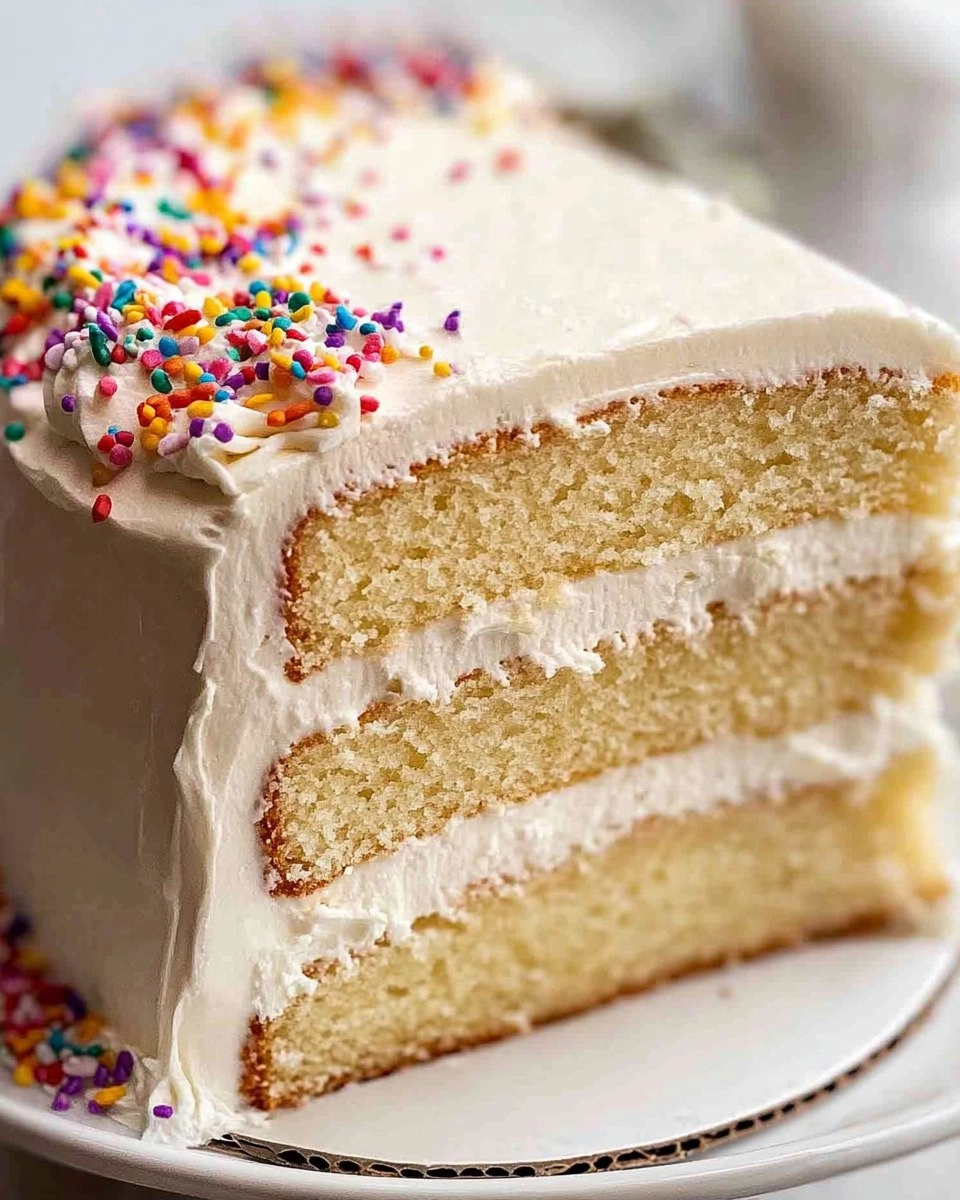 Vanilla Cake | Easy Homemade Vanilla Layer Cake