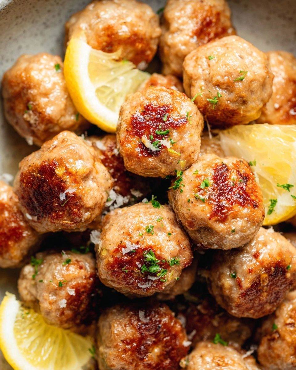30-Minute Baked Lemon Chicken Meatballs 85 30-Minute Baked Lemon Chicken Meatballs
