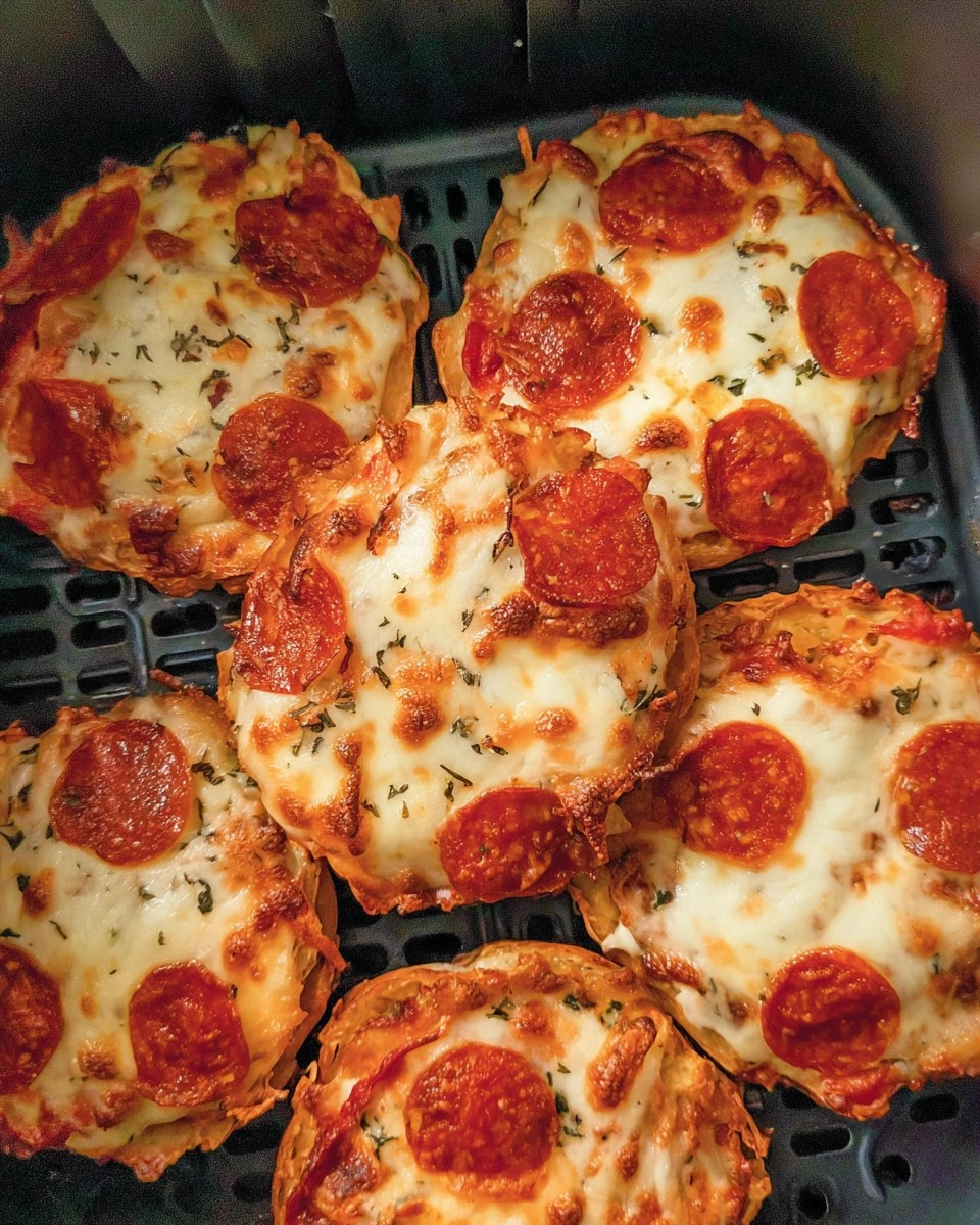 Air Fryer Bagel Pizza 1 Air-Fryer-Bagel-Pizza-Recipe