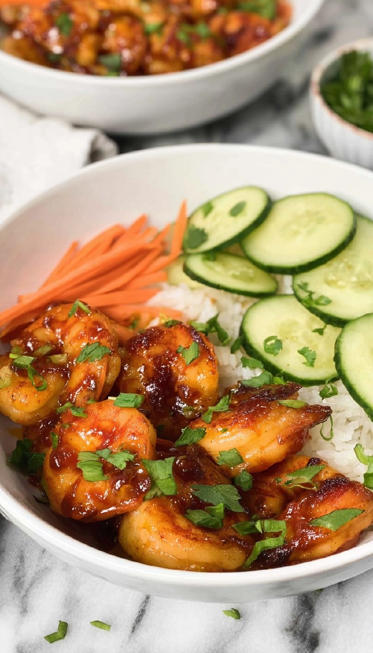 BBQ Shrimp Bowls