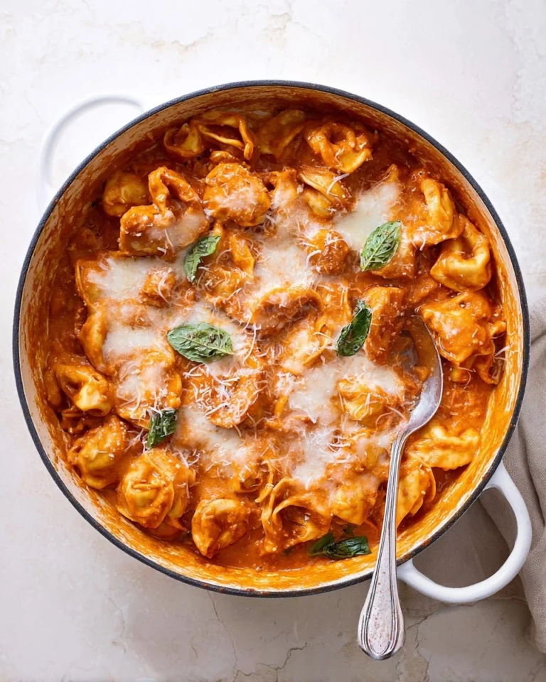 Baked-Cheese-Tortellini-in-Vodka-Sauce.-Recipe
