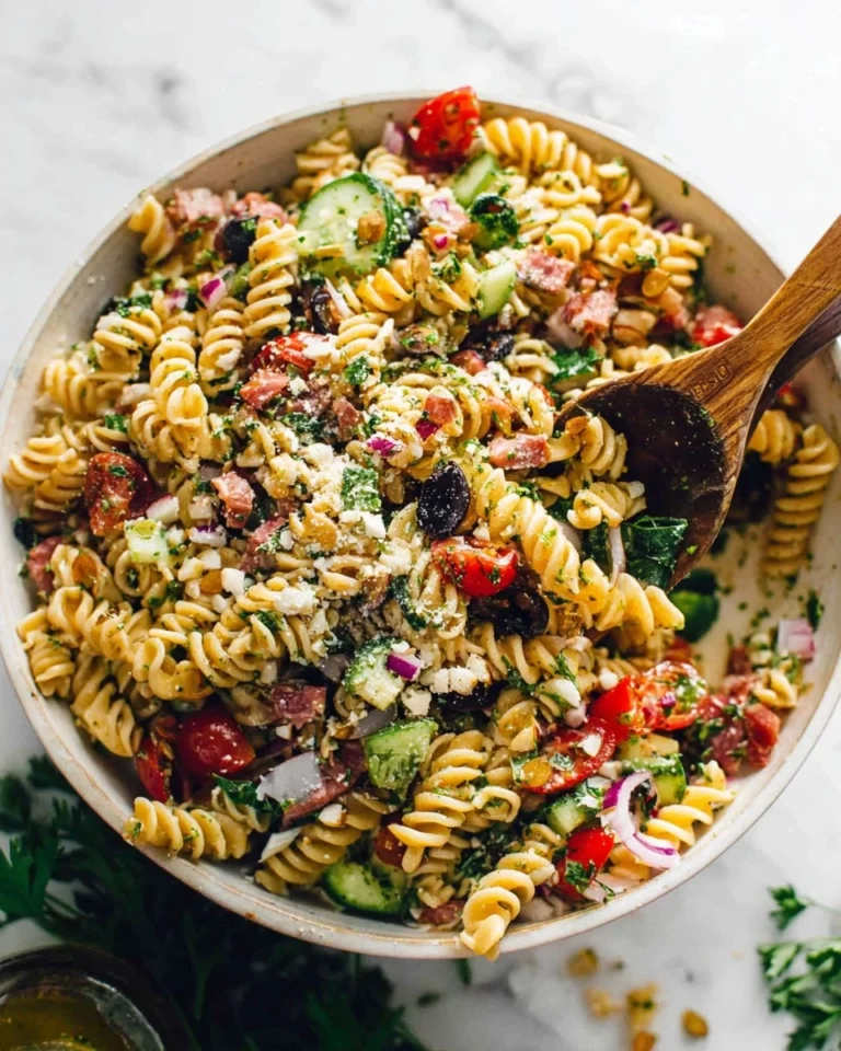 Best-Italian-Pasta-Salad-for-Picnics-Recipe