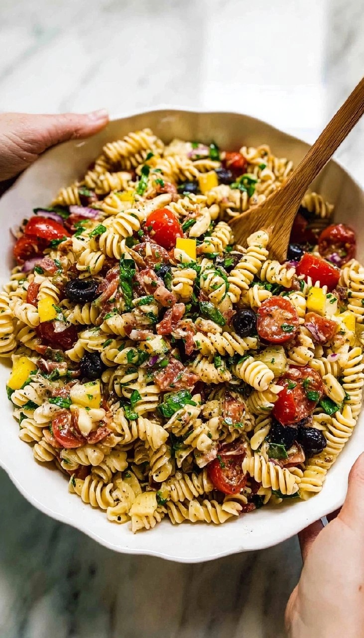 Best Italian Pasta Salad for Picnics 115 Best Italian Pasta Salad for Picnics
