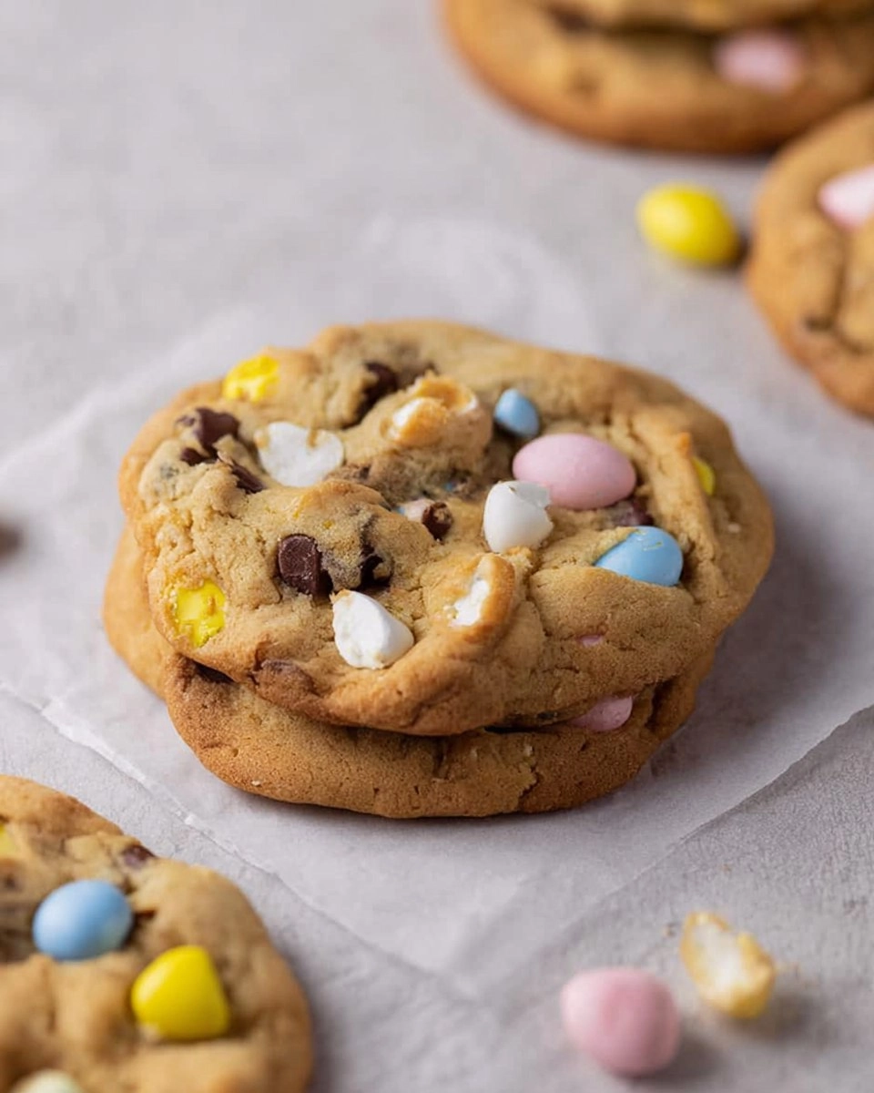 Brown Butter Cadbury Mini Egg Cookies