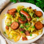 Cabbage-and-Sausage-Skillet-Recipe
