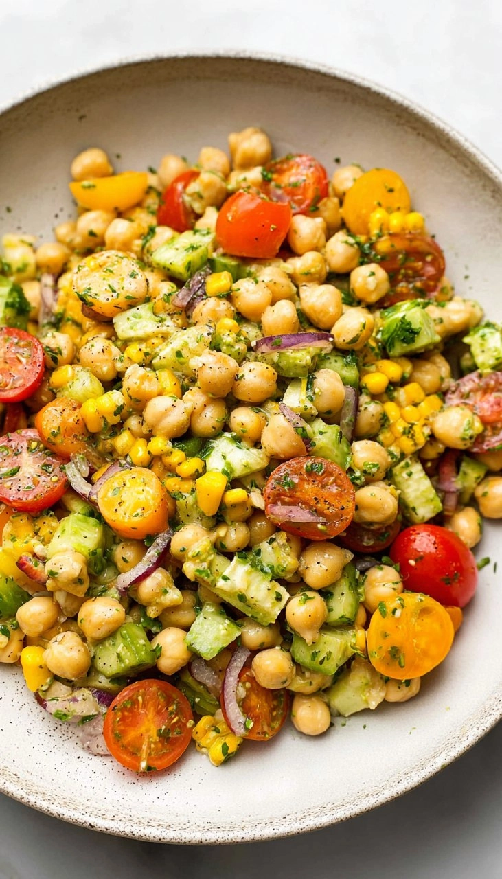 Easy Chickpea Salad