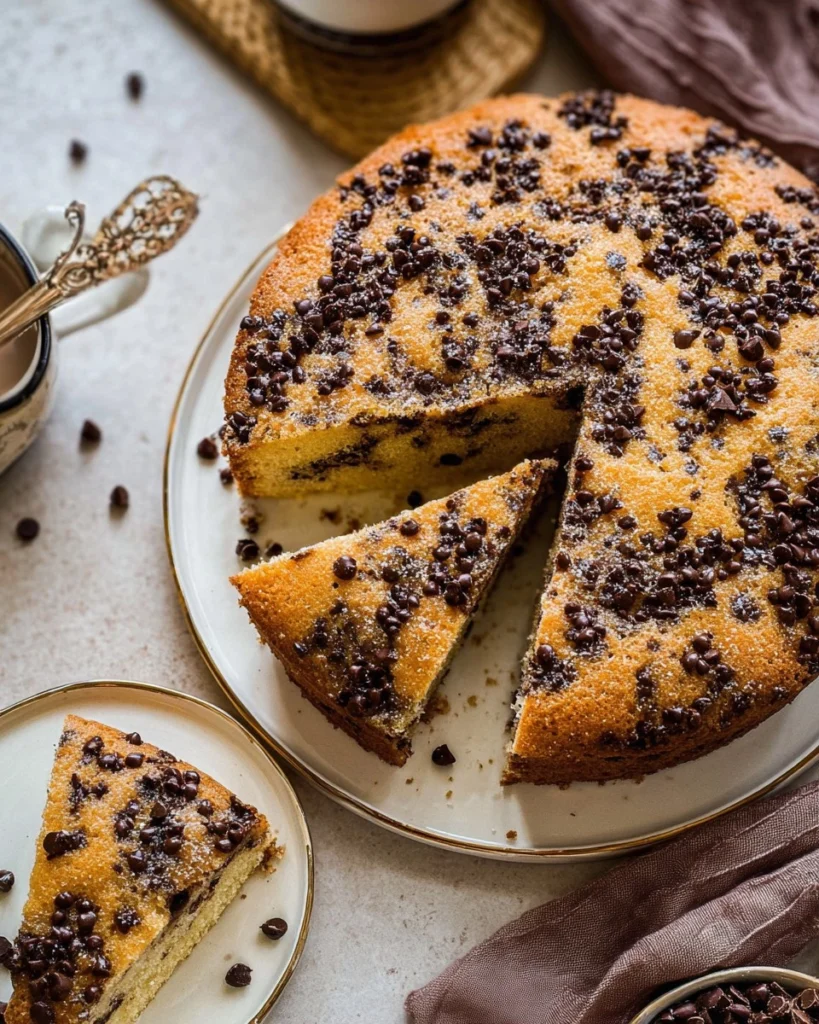 Easy-Chocolate-Chip-Cake-Recipe