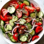 Easy-Cucumber-Tomato-Dill-Salad-Recipe