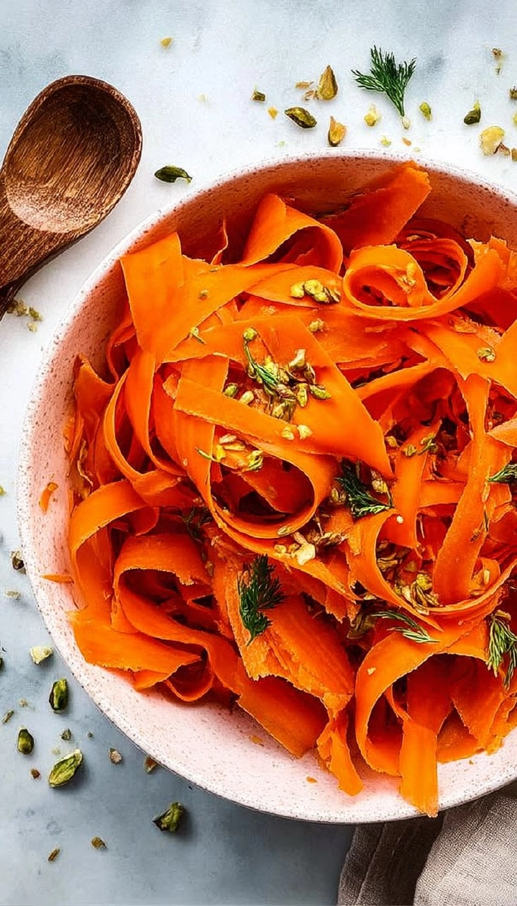 Fresh Carrot Ribbon Salad 100 Fresh Carrot Ribbon Salad