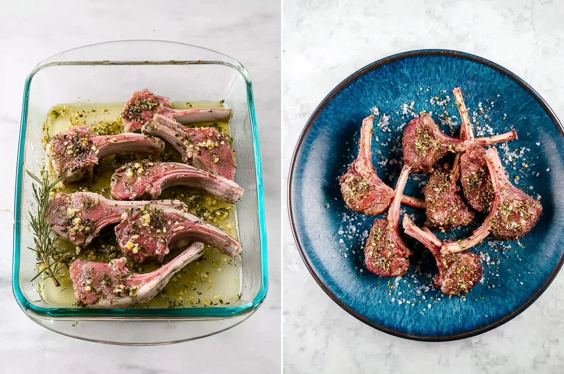 Garlic & Herb Crusted Lamb Chops (Easter Centerpiece)