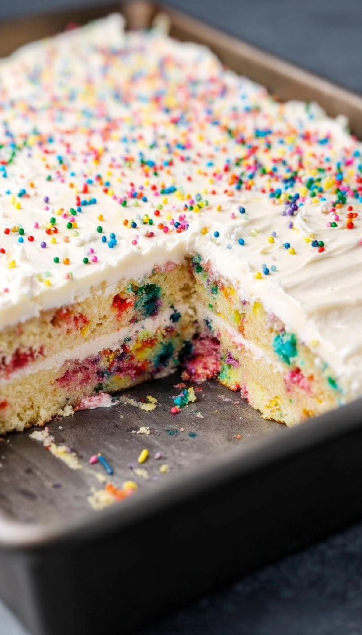 Homemade Funfetti Cake