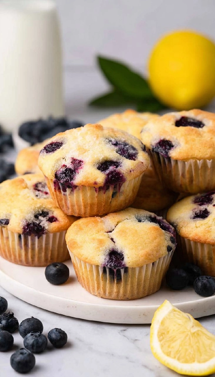 Lemon Blueberry Muffins