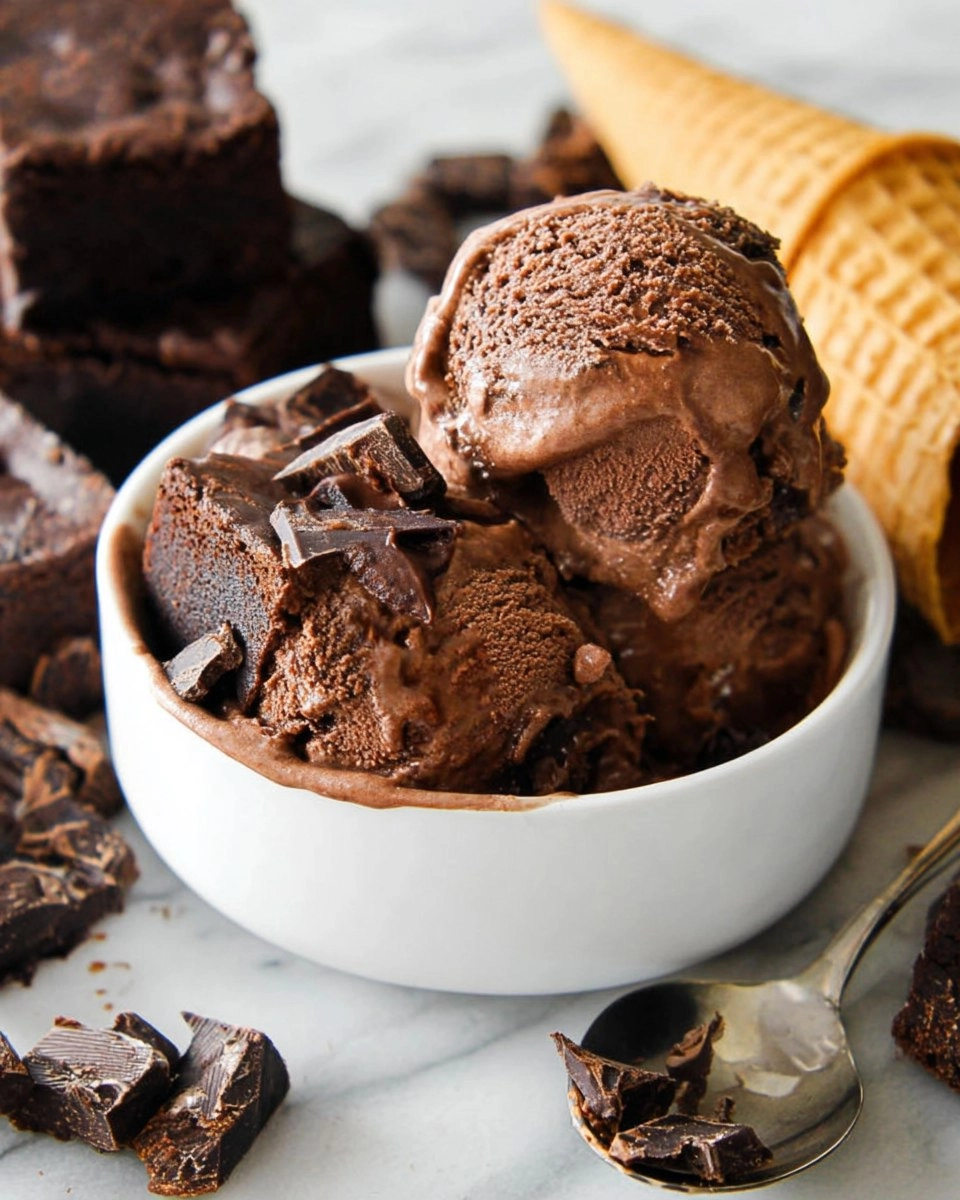 No Churn Chocolate Fudge Brownie Ice Cream 3 No-Churn-Chocolate-Fudge-Brownie-Ice-Cream-Recipe