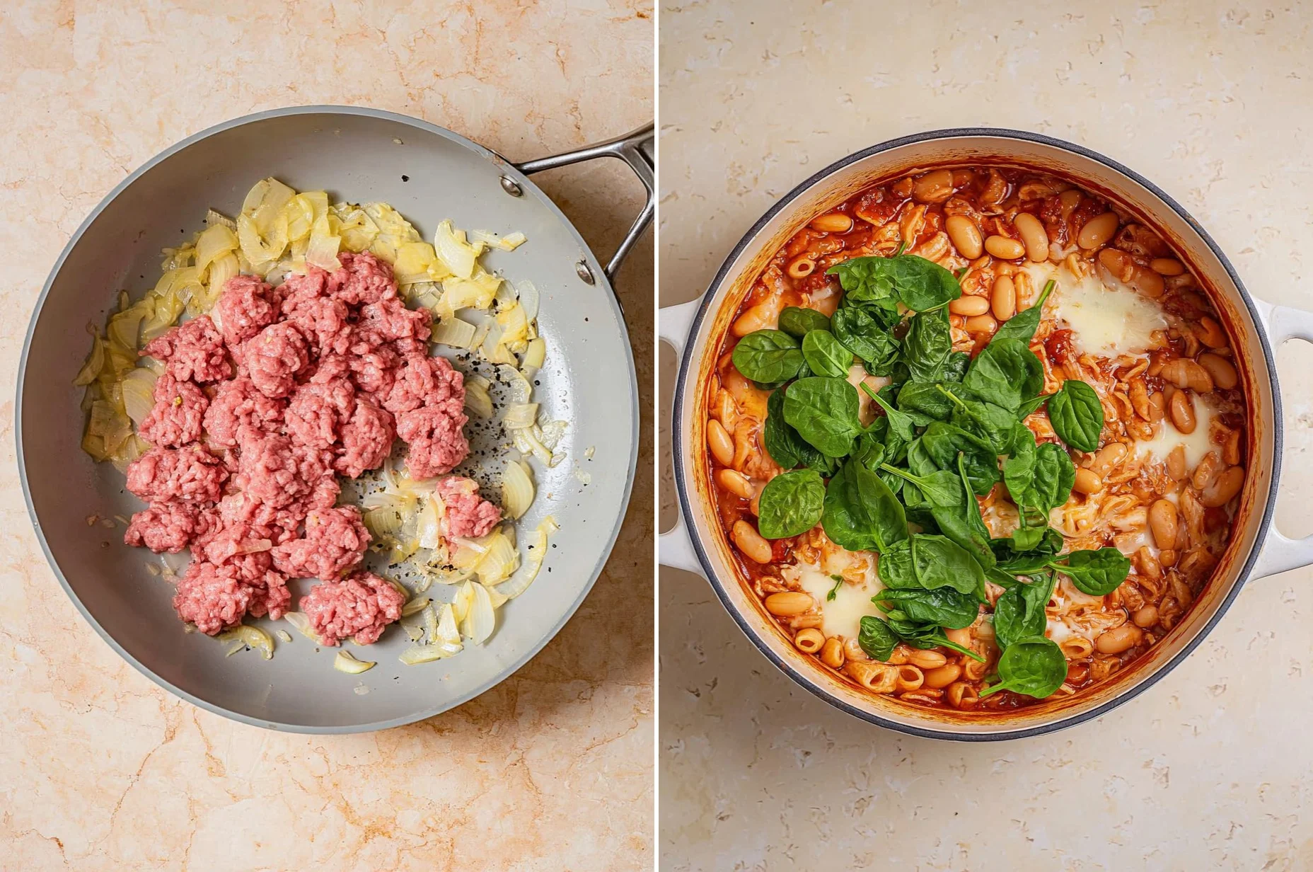 One Pot Ground Turkey Pasta