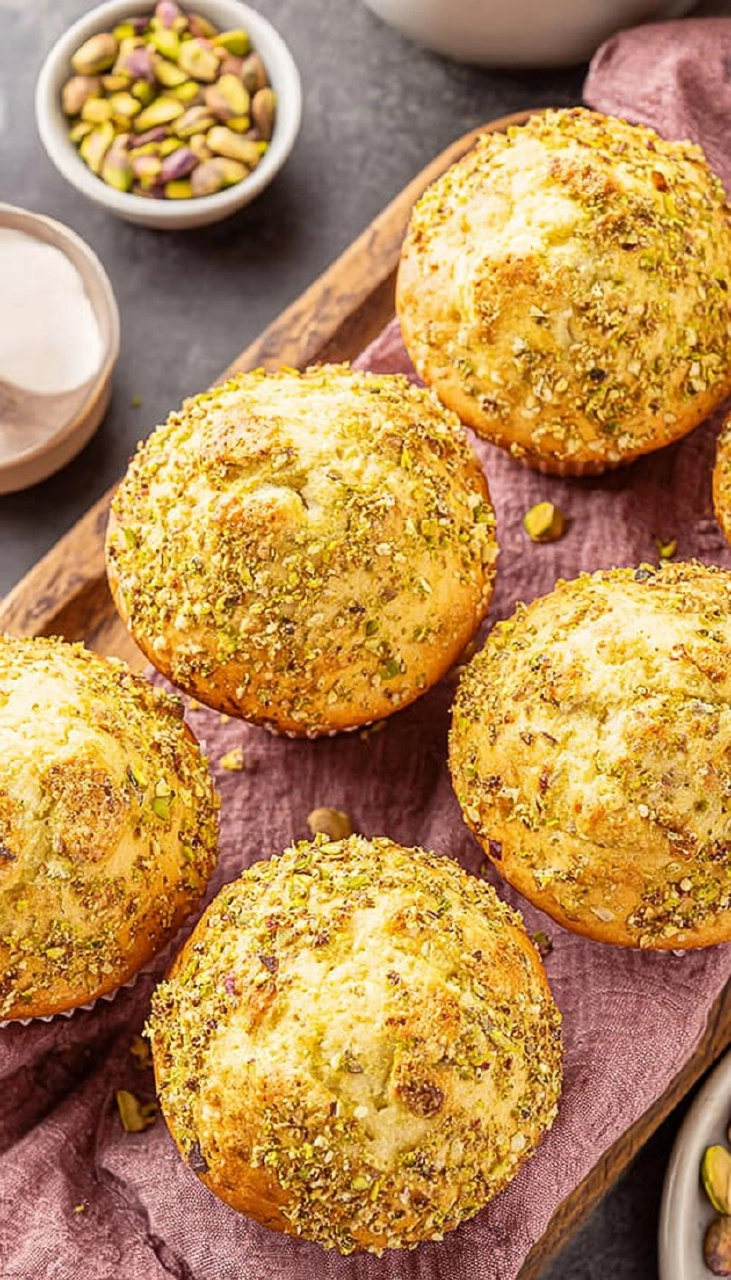 Pistachio Muffins