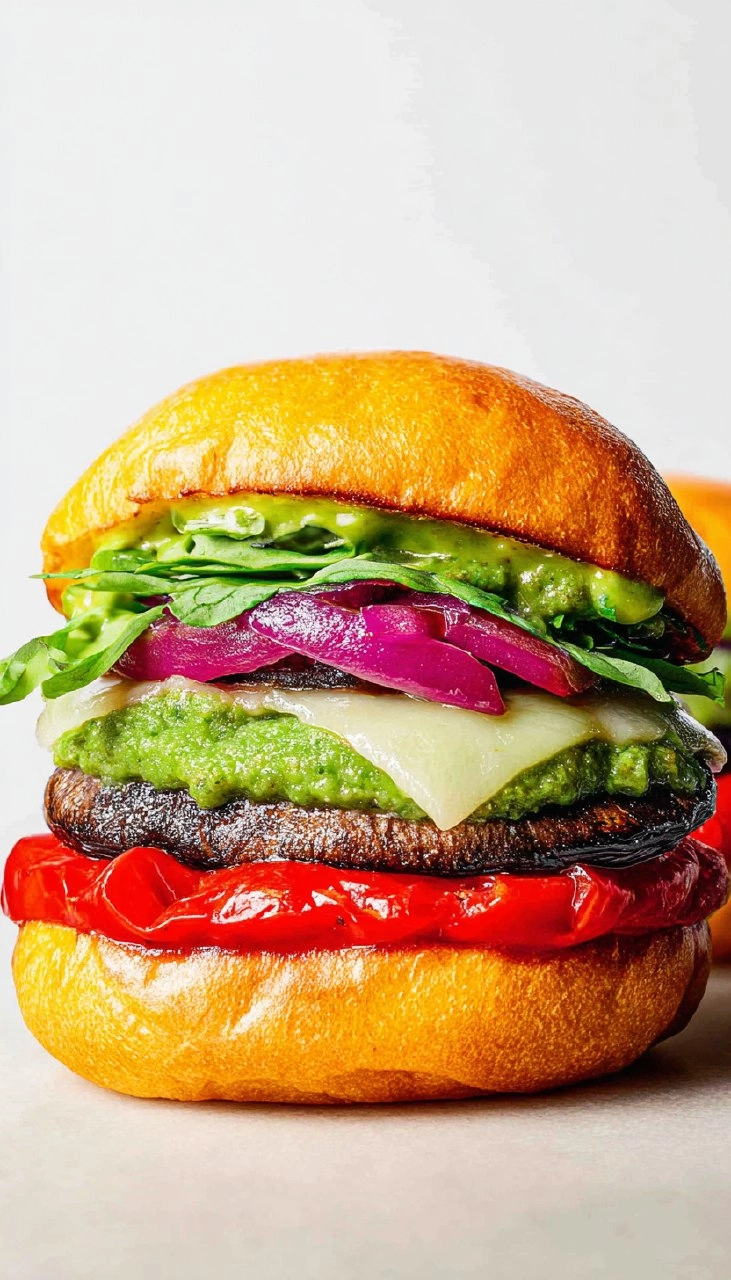 Portobello Mushroom Burgers 122 Portobello Mushroom Burgers