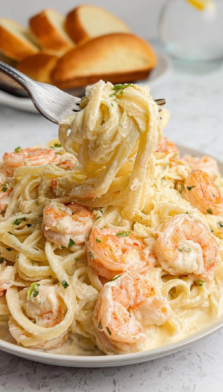 Shrimp Alfredo Pasta