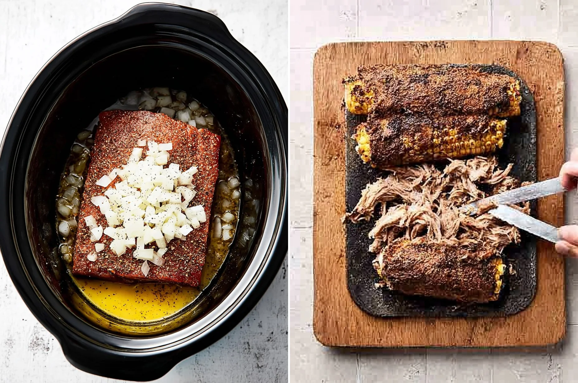 Slow Cooker Pulled Pork | Easy 6-Ingredient Set-It & Forget-It BBQ