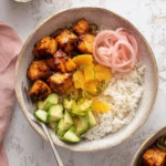 Sticky Orange Salmon Bowls. 103 Sticky-Orange-Salmon-Bowls.-Recipe