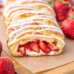 Strawberry-Cream-Cheese-Danish-Easy-Puff-Pastry-Breakfast-Pastry