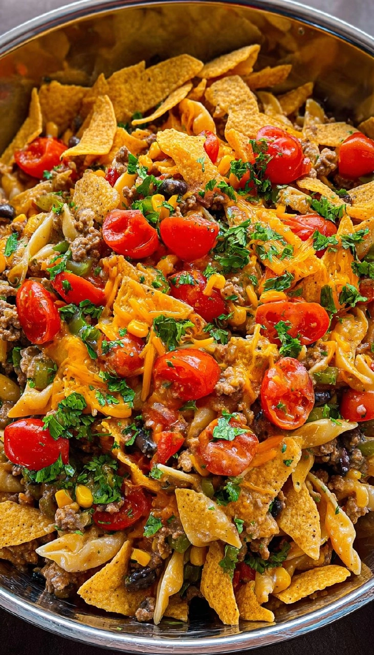 Taco Pasta Salad (Easy Summer Version) 105 Taco Pasta Salad (Easy Summer Version)