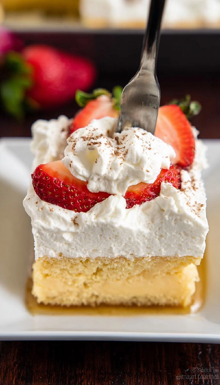 Tres Leches Cake | Authentic Mexican Three-Milk Celebration Dessert