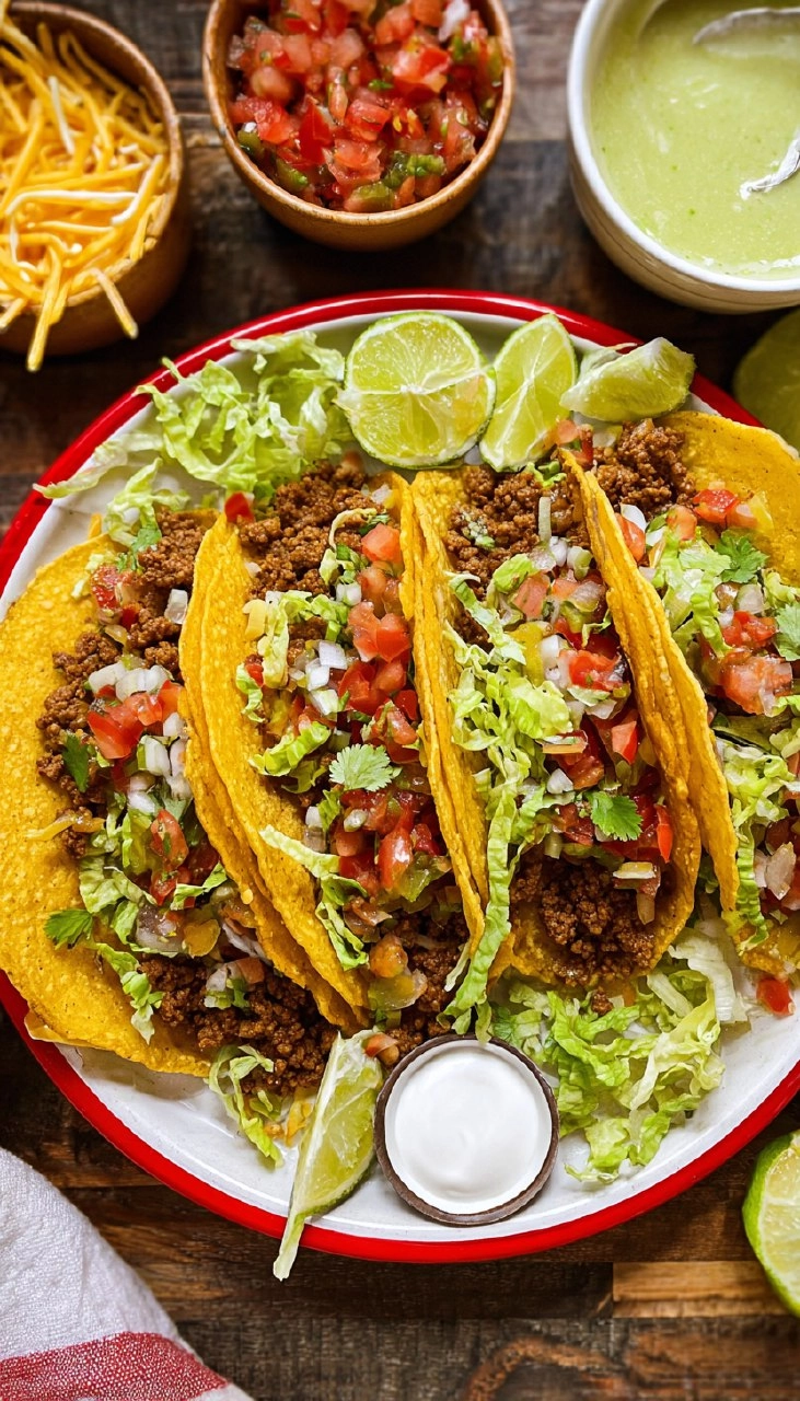 Vegan Ground Beef Tacos