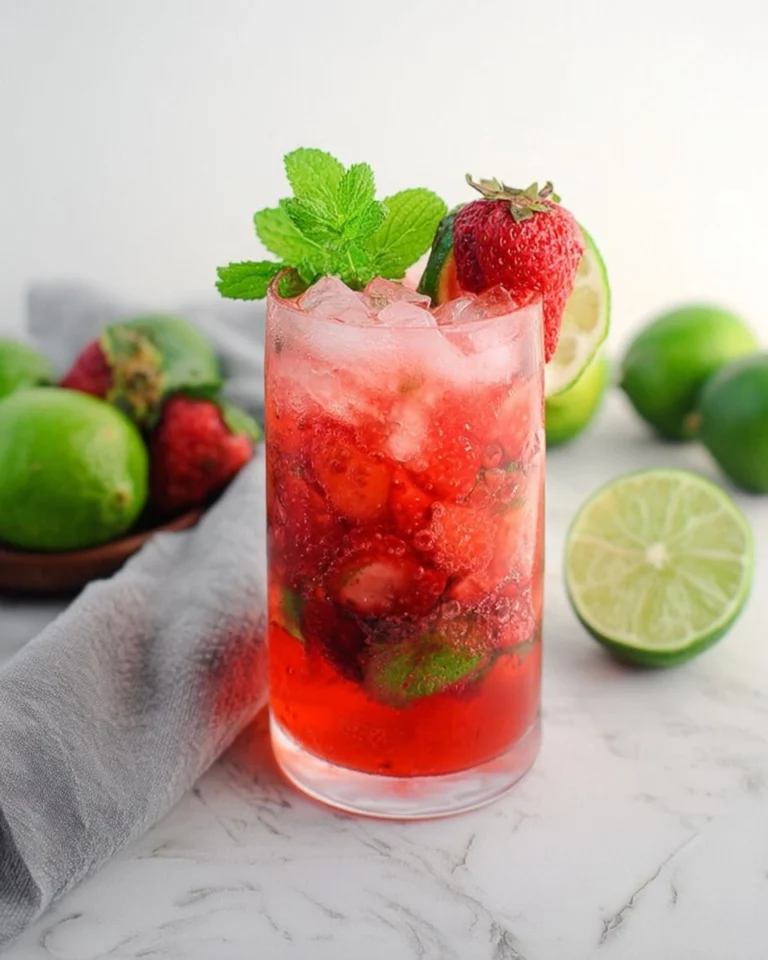 Virgin-Strawberry-Mojito-Mocktail-Recipe