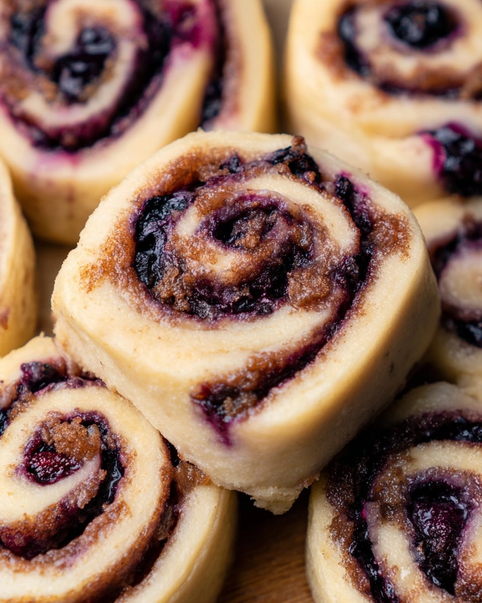 Blueberry Muffin Cinnamon Rolls