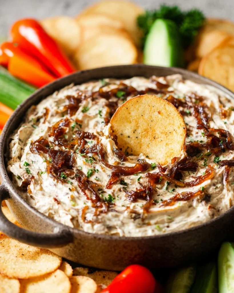 Caramelized-Onion-Dip-French-Onion-Dip-Recipe