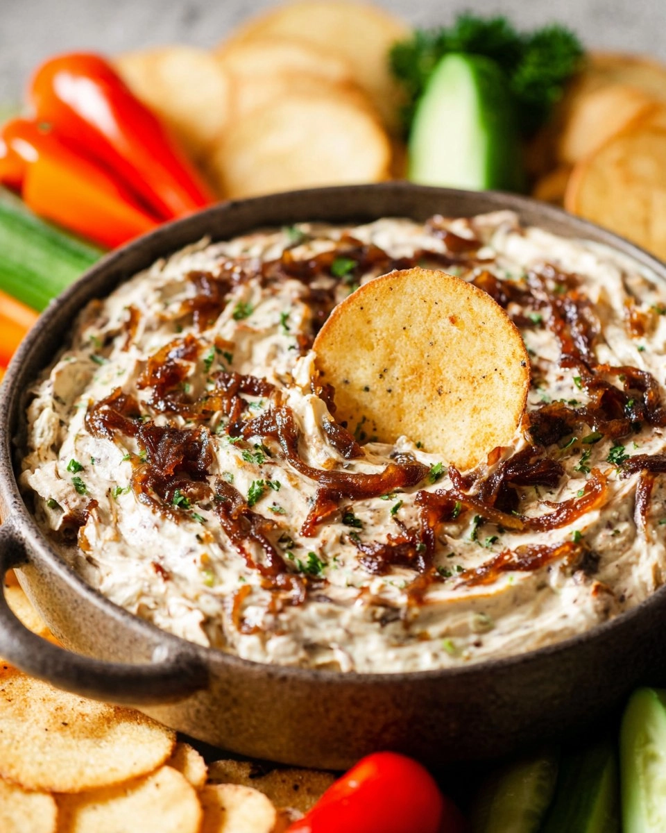 Caramelized Onion Dip (French Onion Dip)