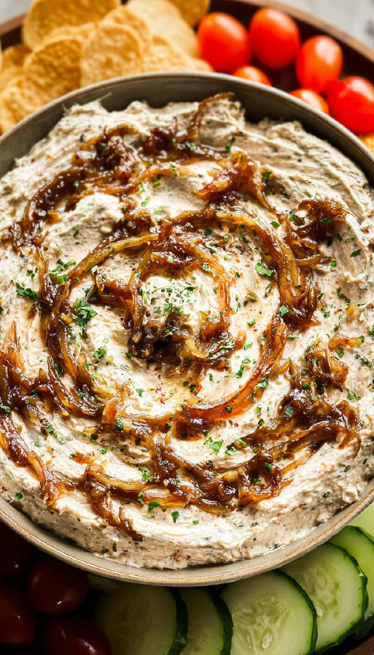 Caramelized Onion Dip (French Onion Dip)