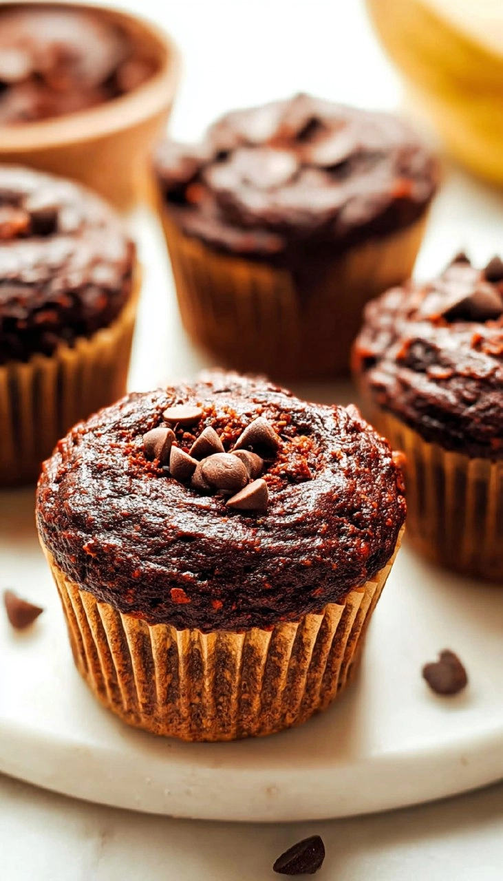 Chocolate Banana Muffins 100 Chocolate Banana Muffins