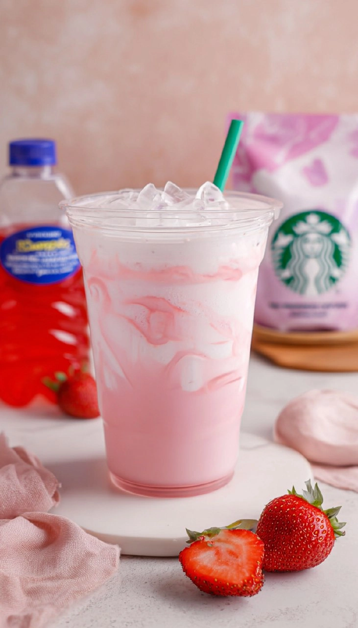 Copycat Starbucks Pink Drink