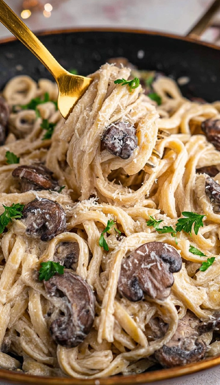 Creamy Mushroom Pasta