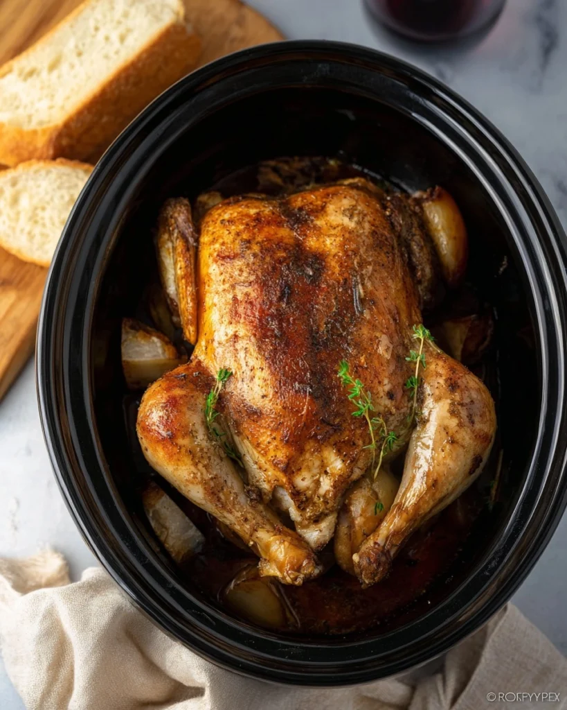 Crockpot-Whole-Chicken-10-Minute-Prep-Recipe