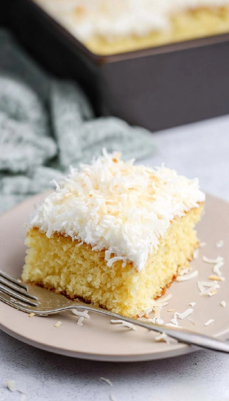 Easy Coconut Cake 105 Easy Coconut Cake