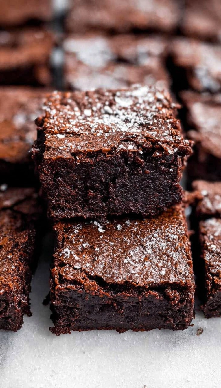 Fudgy Vegan Brownies (Applesauce Brownies)