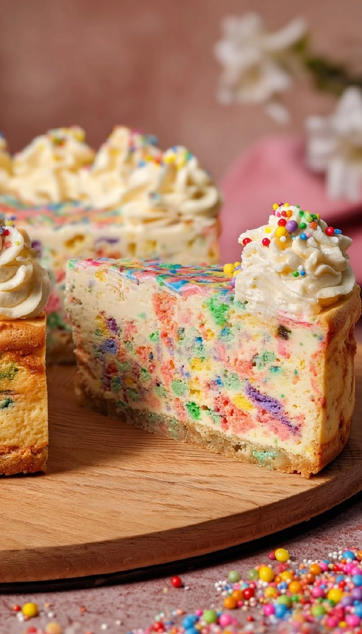 Funfetti Cake Cheesecake