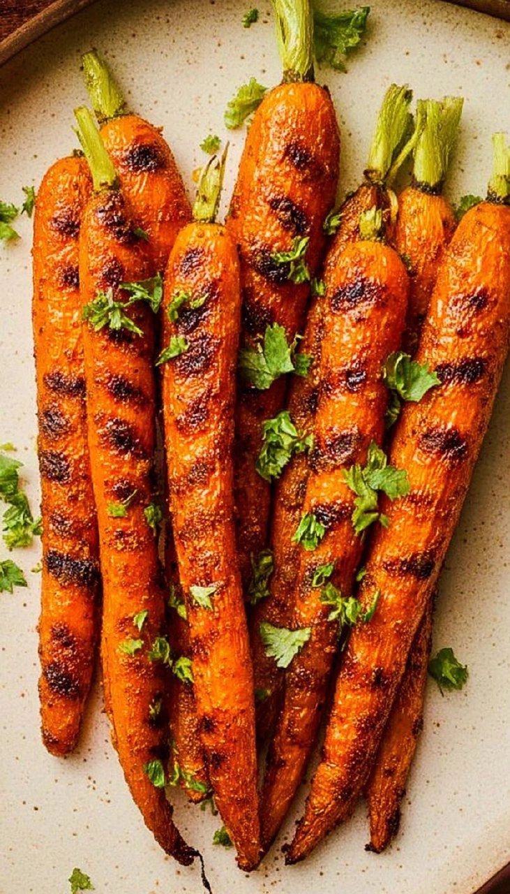Grilled Carrots with Cinnamon & Chipotle 80 Grilled Carrots with Cinnamon & Chipotle