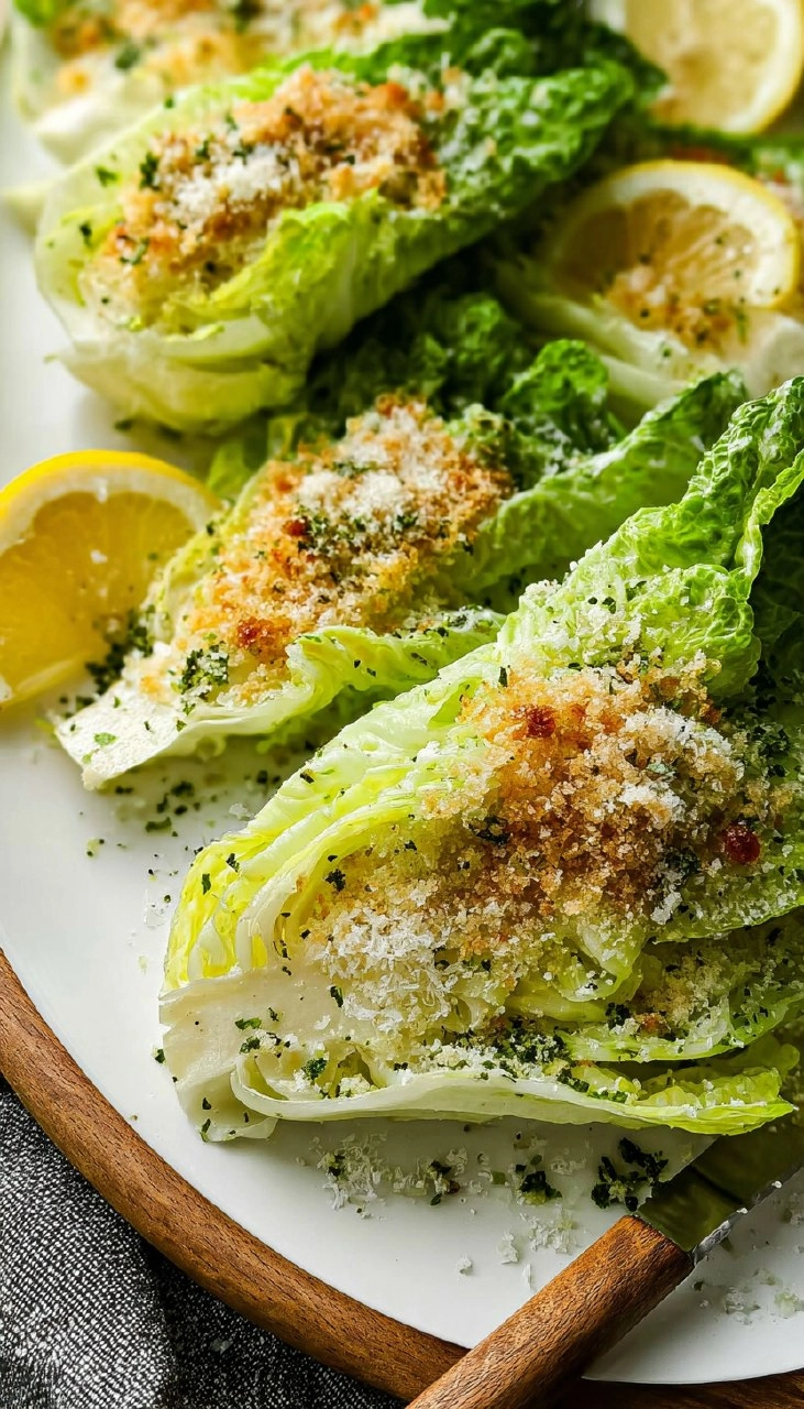 Lemon Parmesan Wedge Salad
