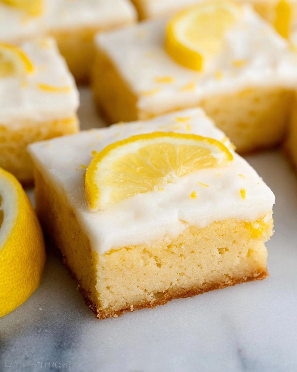 Lemon Sugar Cookie Bars