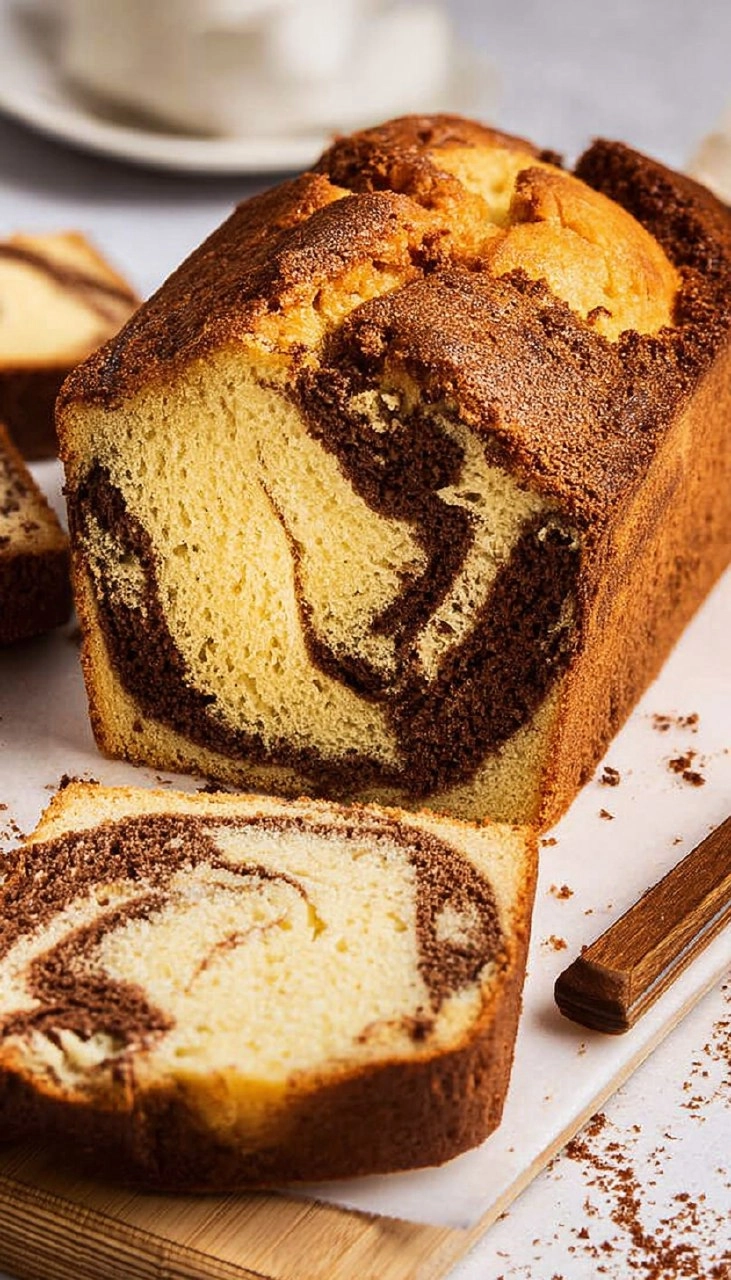 Marble Loaf Cake