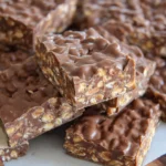 No-Bake-Chocolate-Peanut-Butter-Oat-Bars-Recipe