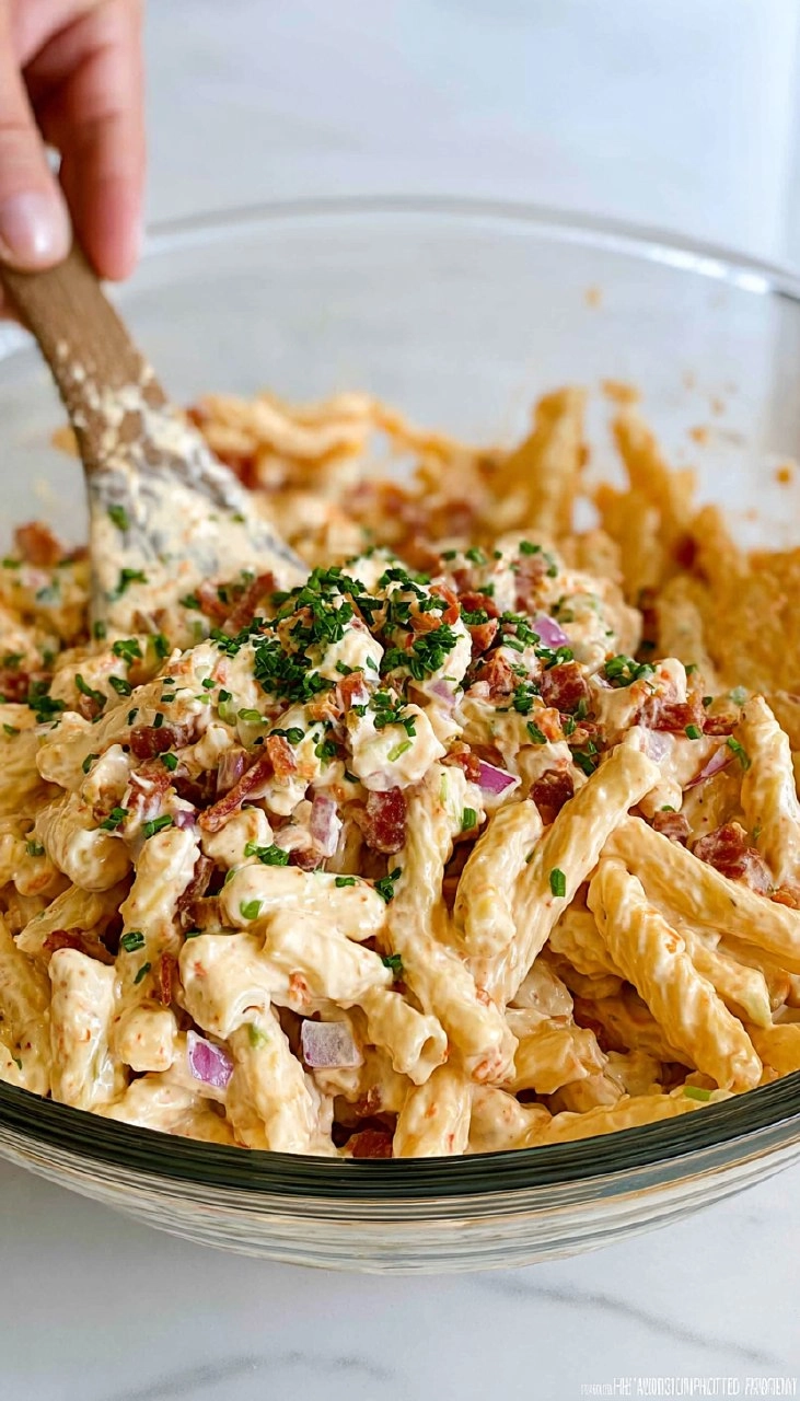 Pimento Cheese Pasta Salad 90 Pimento Cheese Pasta Salad