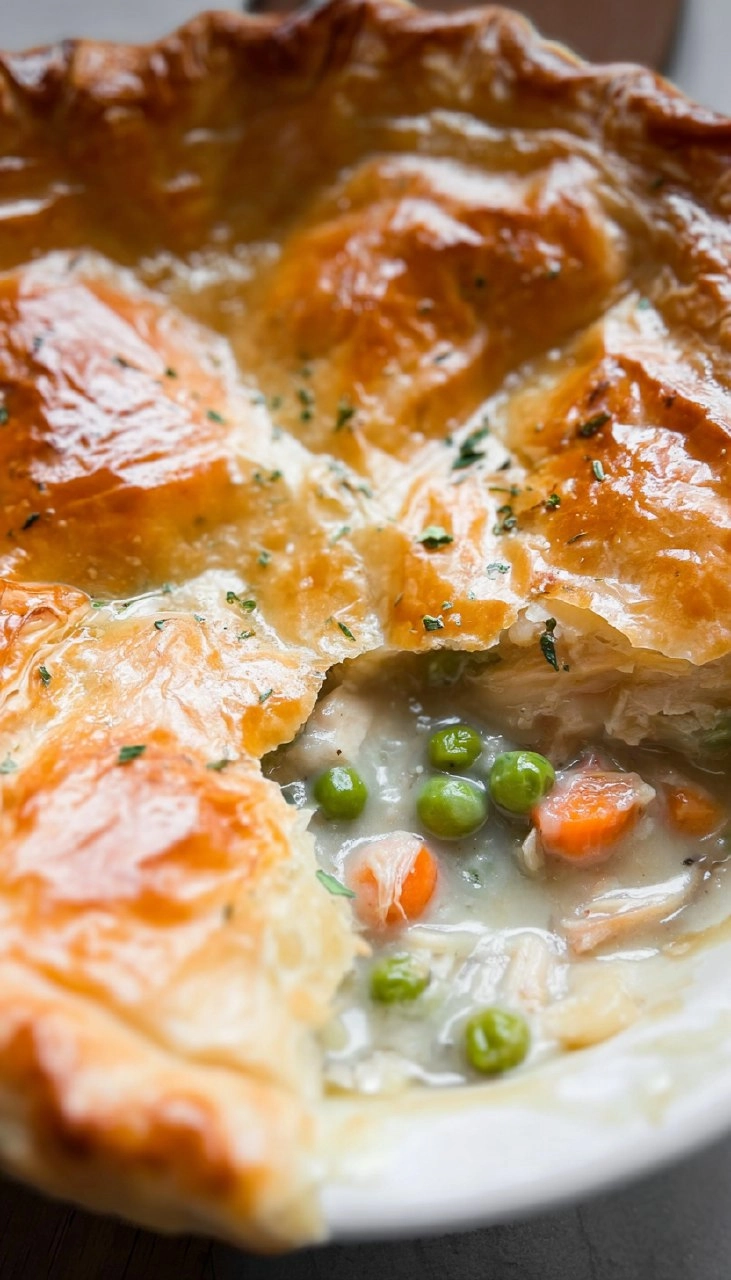 Puff Pastry Chicken Pot Pie