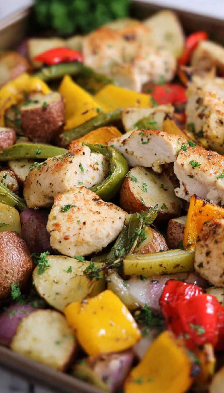 Ranch Chicken Sheet Pan Dinner