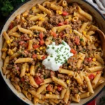 Southwest Ground Beef Pasta 146 Southwest-Ground-Beef-Pasta-Recipe