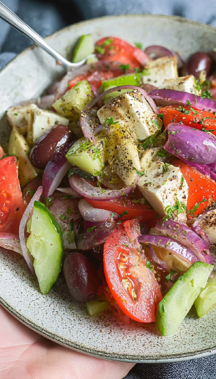 The Best Mediterranean Salad