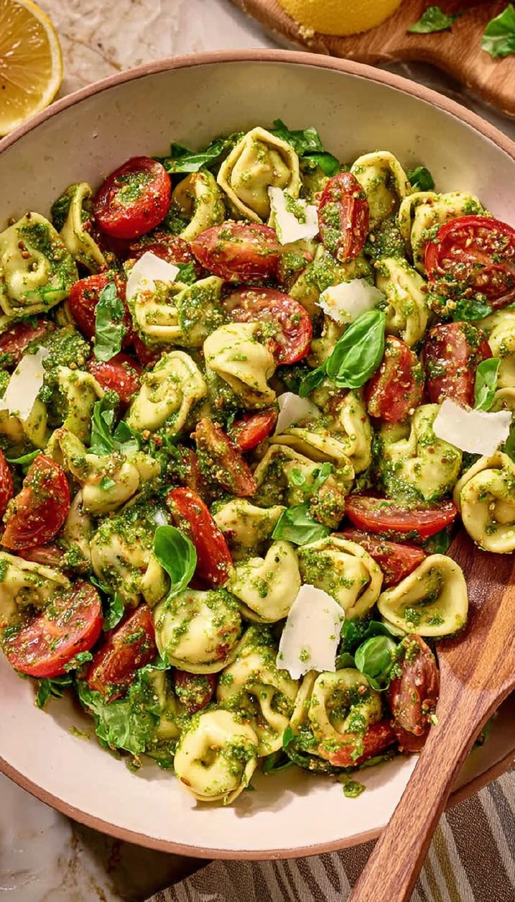 Tortellini Pesto Salad
